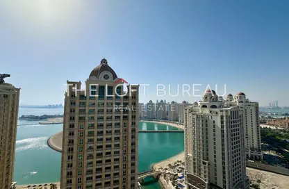 (بنتهاوس  (روف - 3 غرف نوم - 4 حمامات للايجار في حدائق فلورستا - حدائق فلورستا - جزيرة اللؤلؤة - الدوحة