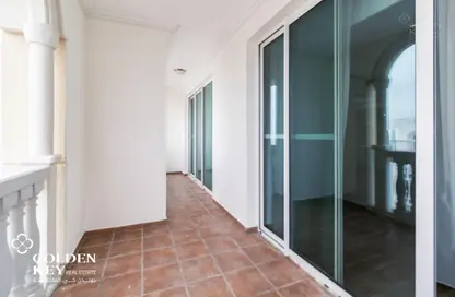 شقة - غرفة نوم - 2 حمامات للايجار في فيفا غرب - فيفا بحرية - جزيرة اللؤلؤة - الدوحة