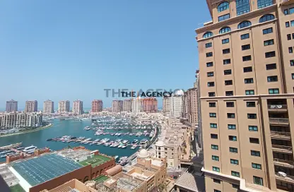 Apartment - 1 Bedroom - 2 Bathrooms for rent in East Porto Drive - Porto Arabia - The Pearl Island - Doha Apartment - 1 Bedroom - 2 Bathrooms for rent in East Porto Drive - Porto Arabia - The Pearl Island - Doha