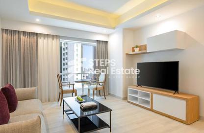 Apartment - 2 Bedrooms - 3 Bathrooms for rent in West Bay Tower - West Bay - West Bay - Doha
