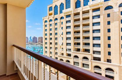 Apartment - 1 - 2 for sale in West Porto Drive - Porto Arabia - The Pearl Island - Doha
