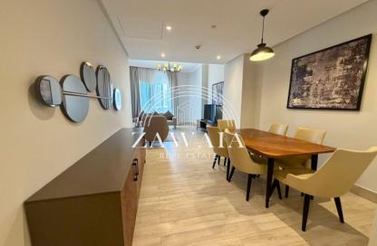 Apartment - 2 Bedrooms - 3 Bathrooms for rent in Lusail Marina Heights - Marina District - Lusail