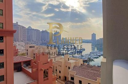 Apartment - 1 Bedroom - 2 Bathrooms for rent in Porto Arabia - The Pearl Island - Doha
