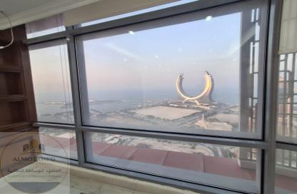 Office Space - Studio - 1 Bathroom for rent in Marina Tower 23 - Marina District - Lusail