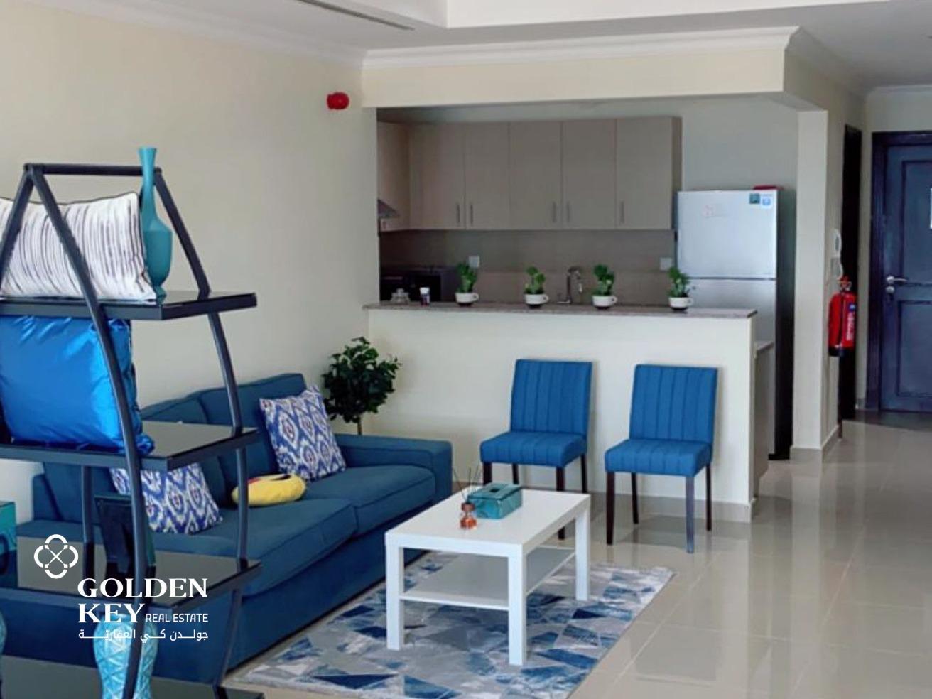 Elegant Furnished Studio-Full Sea View- The Pearl