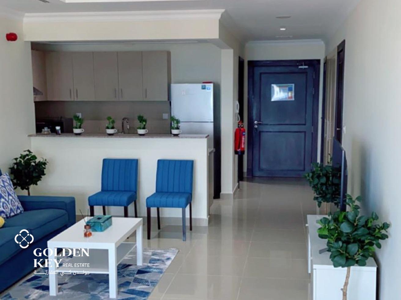 Elegant Furnished Studio-Full Sea View- The Pearl