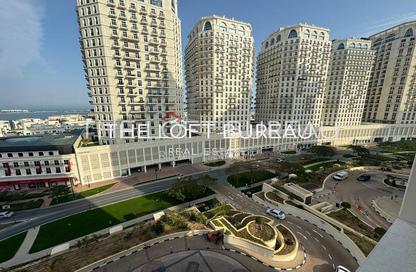 Apartment - Studio - 1 Bathroom for rent in Viva West - Viva Bahriyah - The Pearl Island - Doha