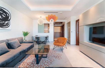 Apartment - 2 Bedrooms - 3 Bathrooms for rent in Lusail Marina Heights - Marina District - Lusail
