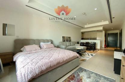 Apartment - Studio - 1 for rent in East Porto Drive - Porto Arabia - The Pearl Island - Doha Apartment - Studio - 1 for rent in East Porto Drive - Porto Arabia - The Pearl Island - Doha