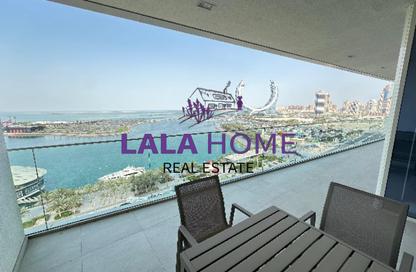 Apartment - 2 Bedrooms - 3 Bathrooms for rent in Lusail Residence - Marina District - Lusail