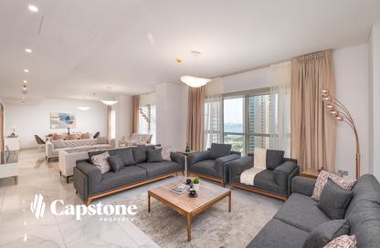 Apartment - 3 Bedrooms - 5 Bathrooms for rent in West Bay Tower - West Bay - West Bay - Doha