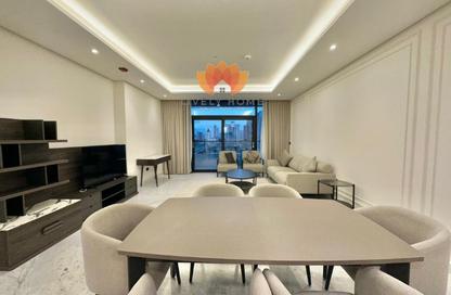 Apartment - 2 Bedrooms - 3 Bathrooms for rent in Lusail Marina Heights - Marina District - Lusail Apartment - 2 Bedrooms - 3 Bathrooms for rent in Lusail Marina Heights - Marina District - Lusail