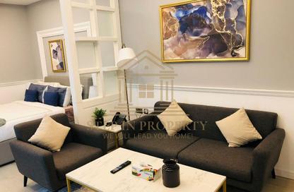 Apartment - Studio - 1 Bathroom for rent in Al Sadd Road - Al Sadd - Doha