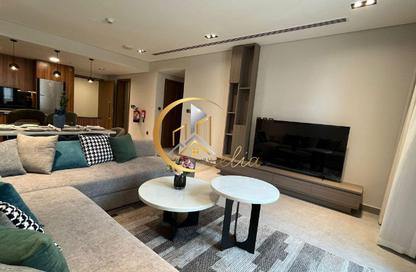 Apartment - 2 - 3 for rent in Lusail Marina Heights - Marina District - Lusail