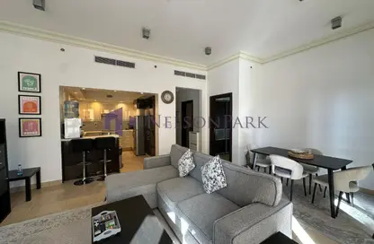 شقة - غرفة نوم - 2 حمامات للايجار في ميركاتو - قناة كوارتييه - جزيرة اللؤلؤة - الدوحة