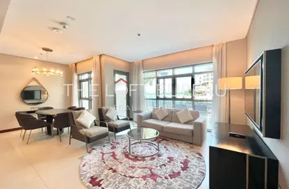 Townhouse - 3 Bedrooms - 3 Bathrooms for rent in Hilton Doha The Pearl Residences - Abraj Quartiers - The Pearl Island - Doha