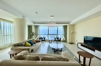 شقة - 2 غرف نوم - 3 حمامات للايجار في مرتفعات مارينا لوسيل - منطقة المارينا - الوسيل