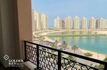 Apartment - 1 Bedroom - 2 Bathrooms for rent in Viva East - Viva Bahriyah - The Pearl Island - Doha