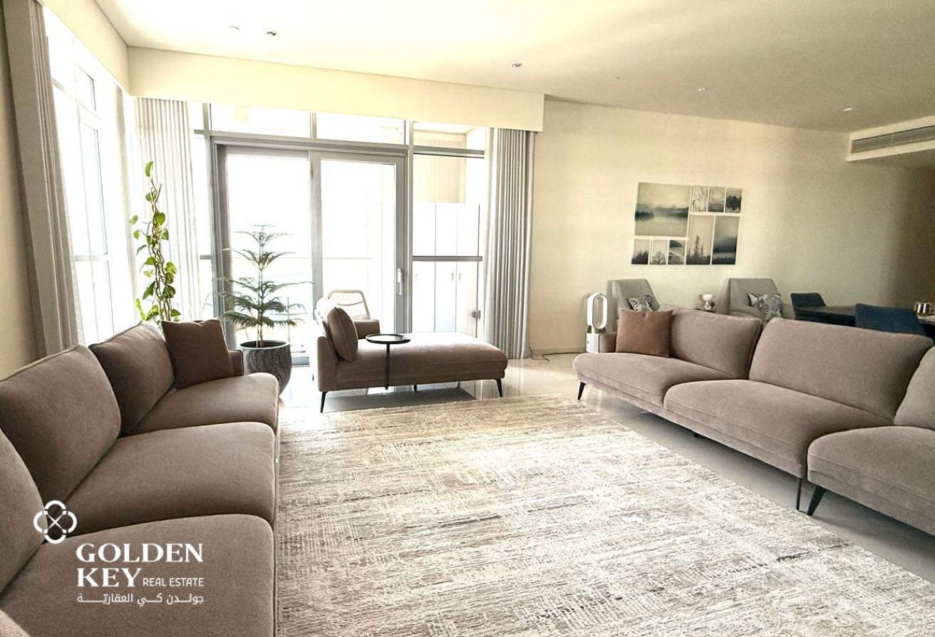 Elegant 2BR w/ Balcony and Sea View | Seef Lusail