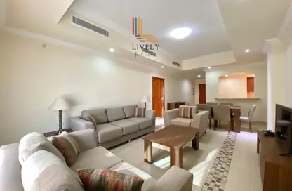 شقة - غرفة نوم - 2 حمامات للايجار في طريق بورتو الغربي - بورتو أرابيا - جزيرة اللؤلؤة - الدوحة