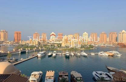 Apartment - 1 Bedroom - 2 Bathrooms for rent in East Porto Drive - Porto Arabia - The Pearl Island - Doha
