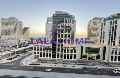 Apartment - 1 Bedroom - 2 Bathrooms for rent in Lusail Marina Heights - Marina District - Lusail