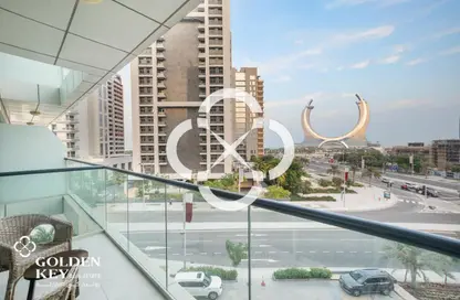 Apartment - 1 Bedroom - 2 Bathrooms for sale in Burj DAMAC Marina - Marina District - Lusail