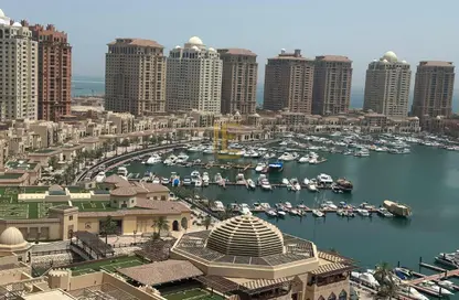 شقة - غرفة نوم - 2 حمامات للبيع في طريق بورتو الغربي - بورتو أرابيا - جزيرة اللؤلؤة - الدوحة