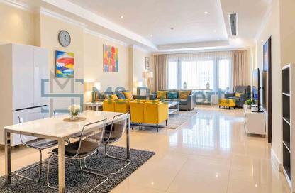 Apartment - 1 - 2 for rent in East Porto Drive - Porto Arabia - The Pearl Island - Doha