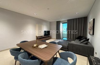 Apartment - 2 Bedrooms - 3 Bathrooms for rent in Lusail Marina Heights - Marina District - Lusail Apartment - 2 Bedrooms - 3 Bathrooms for rent in Lusail Marina Heights - Marina District - Lusail