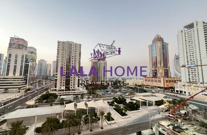 Apartment - 2 - 2 for rent in Lusail Marina Heights - Marina District - Lusail