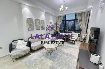 Apartment - 2 - 2 for rent in Lusail Marina Heights - Marina District - Lusail