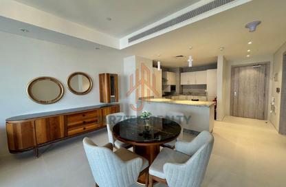 Apartment - 1 Bedroom - 1 Bathroom for rent in Lusail Marina Heights - Marina District - Lusail