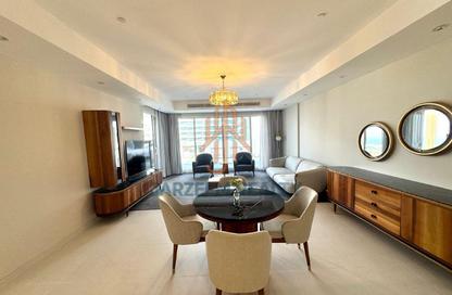 Apartment - 1 Bedroom - 1 Bathroom for rent in Lusail Marina Heights - Marina District - Lusail