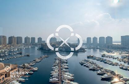 Apartment - 2 - 3 for rent in West Porto Drive - Porto Arabia - The Pearl Island - Doha