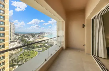 Apartment - Studio - 1 Bathroom for rent in Al Mutahidah Tower - Viva Bahriyah - The Pearl Island - Doha