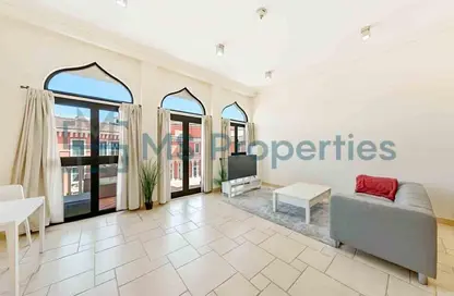 Apartment - 1 Bedroom - 2 Bathrooms for rent in Mercato - Qanat Quartier - The Pearl Island - Doha