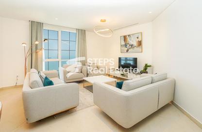 Penthouse - 3 Bedrooms - 4 Bathrooms for rent in Floresta Gardens - Floresta Gardens - The Pearl Island - Doha