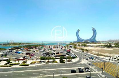 Apartment - 1 Bedroom - 2 Bathrooms for rent in Marina Tower 12 - Marina District - Lusail