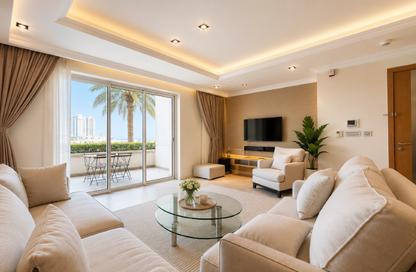 Apartment - 1 Bedroom - 1 Bathroom for rent in Bilal Pearl Suites - Viva Bahriyah - The Pearl Island - Doha Apartment - 1 Bedroom - 1 Bathroom for rent in Bilal Pearl Suites - Viva Bahriyah - The Pearl Island - Doha