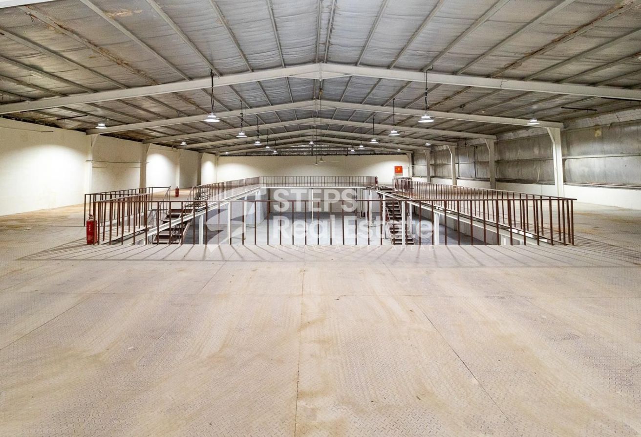 Spacious Warehouse for Rent in Industrial Area