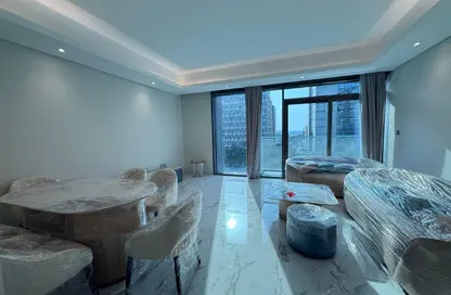 Apartment - 2 Bedrooms - 3 Bathrooms for rent in Lusail Marina Heights - Marina District - Lusail