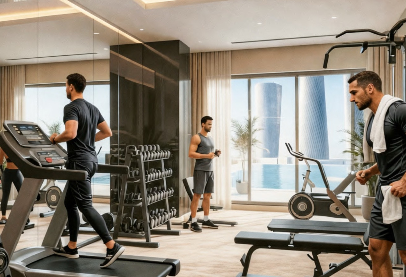 Exceptional Value 1BR | Boulevard View | Lusail thumbnail 7