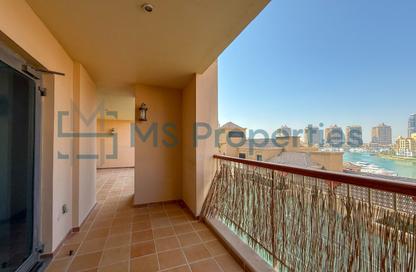 Apartment - 2 Bedrooms - 4 Bathrooms for sale in East Porto Drive - Porto Arabia - The Pearl Island - Doha Apartment - 2 Bedrooms - 4 Bathrooms for sale in East Porto Drive - Porto Arabia - The Pearl Island - Doha