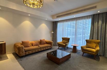 Apartment - 1 Bedroom - 1 Bathroom for rent in Lusail Marina Heights - Marina District - Lusail