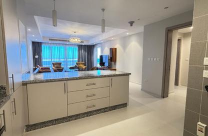 Apartment - 1 Bedroom - 1 Bathroom for rent in Lusail Marina Heights - Marina District - Lusail