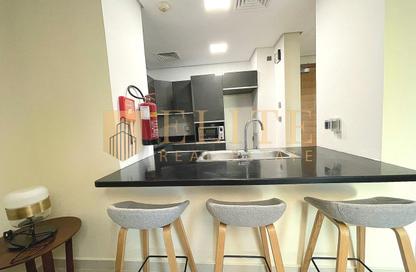 Apartment - 1 - 2 for rent in Lusail Marina Heights - Marina District - Lusail