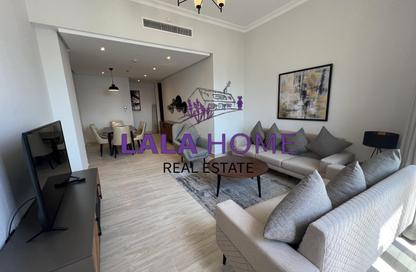 Apartment - 2 Bedrooms - 3 Bathrooms for rent in Lusail Marina Heights - Marina District - Lusail