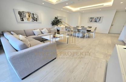 Apartment - 2 Bedrooms - 2 Bathrooms for rent in Seef Lusail Tower 1 - Seef Lusail - Lusail City - Lusail
