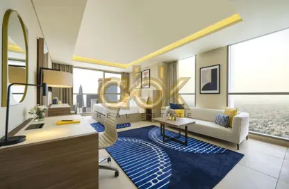 Apartment - Studio - 1 Bathroom for rent in West Bay Tower - West Bay - West Bay - Doha